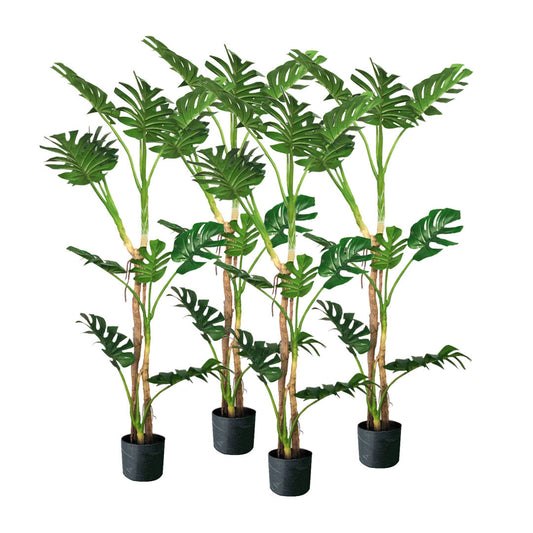 Premium 4X 175cm Green Artificial Indoor Turtle Back Tree Fake Fern Plant Decorative - image1