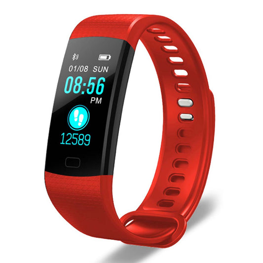 Premium Sport Smart Watch Health Fitness Wrist Band Bracelet Activity Tracker Red - image1