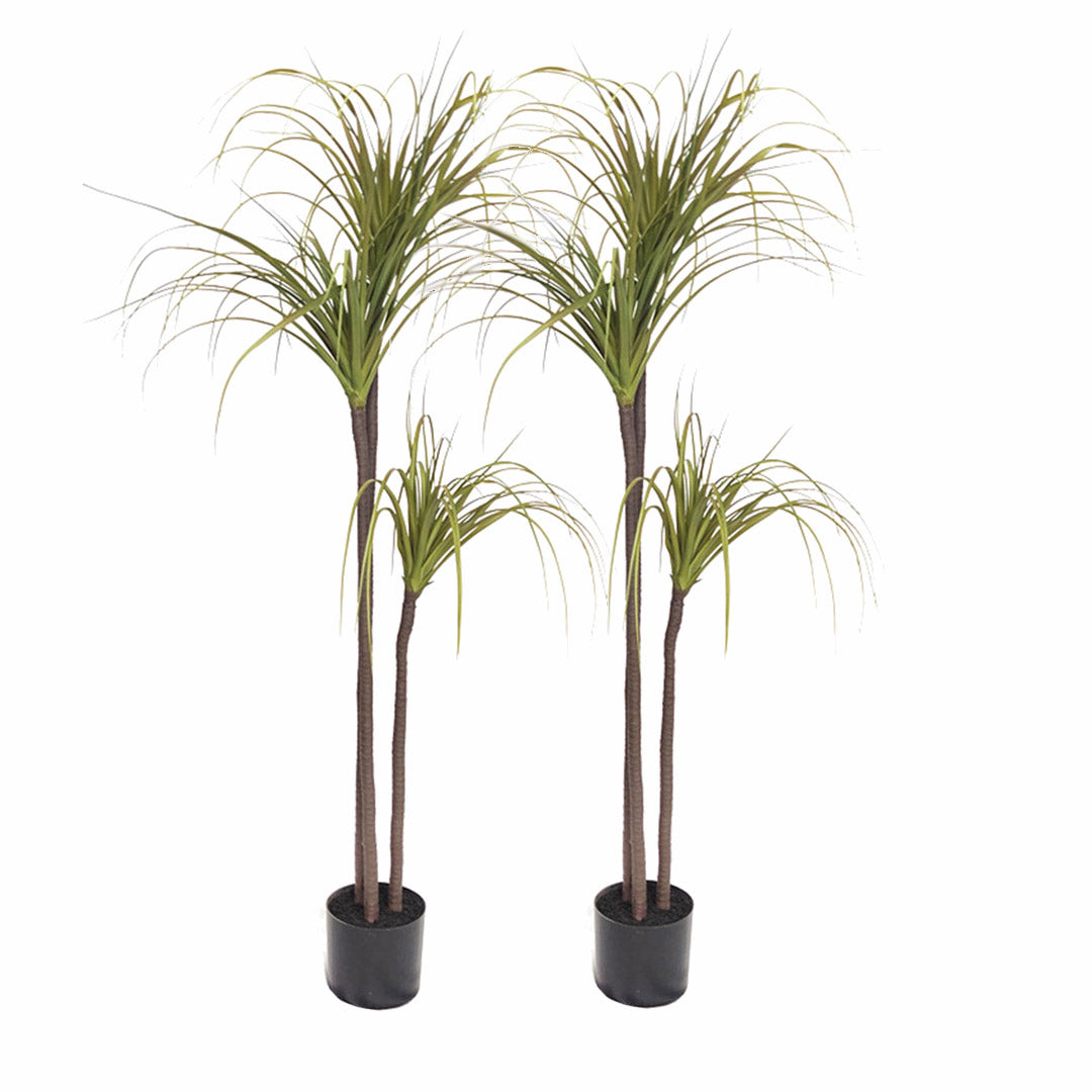 Premium 2X 145cm Green Artificial Indoor Dragon Blood Tree Fake Plant Decorative - image1