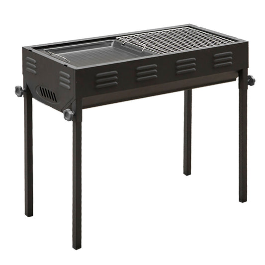 Premium 72cm Portable Folding Thick Box-Type Charcoal Grill for Outdoor BBQ Camping - image1