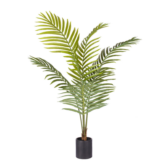 Premium 120cm Green Artificial Indoor Rogue Areca Palm Tree Fake Tropical Plant Home Office Decor - image1