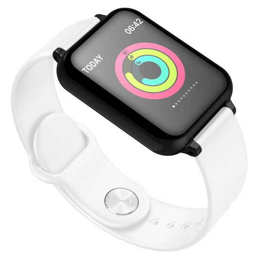 Premium Waterproof Fitness Smart Wrist Watch Heart Rate Monitor Tracker White - image1