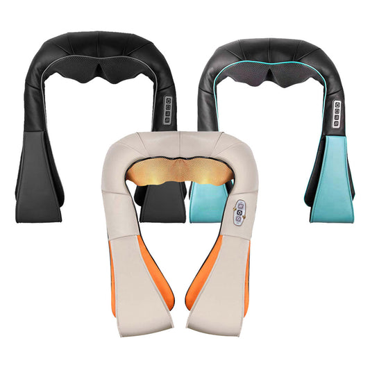 Premium 3X Electric Kneading Back Neck Shoulder Massage Arm Body Massager Black/Blue/White - image1