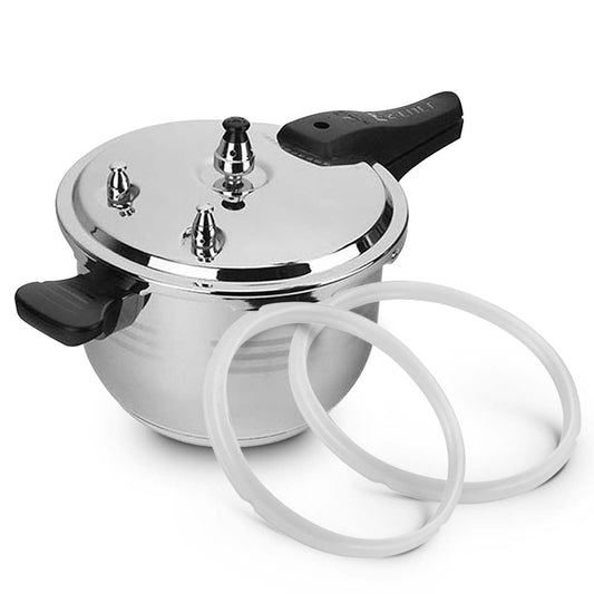Premium 4L Commercial Grade Stainless Steel Pressure Cooker With Seal - image1
