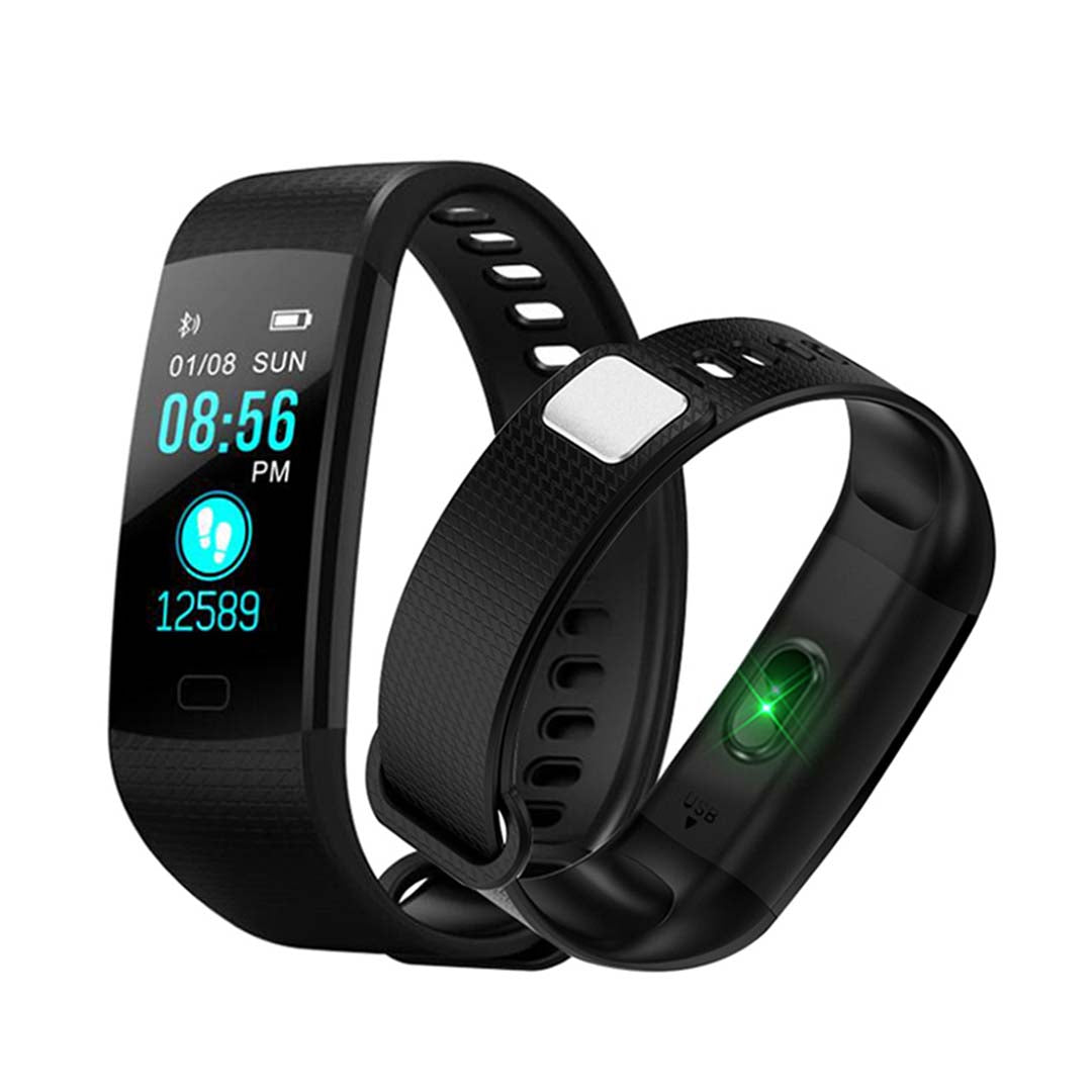 Premium Sport Smart Watch Health Fitness Wrist Band Bracelet Activity Tracker Red - image2