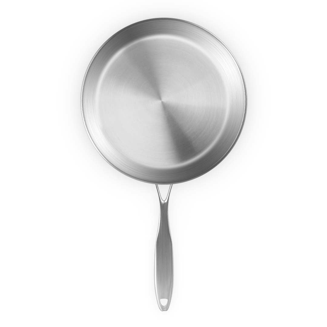 Premium 6X Stainless Steel Fry Pan Frying Pan Top Grade Induction Skillet Cooking FryPan - image2