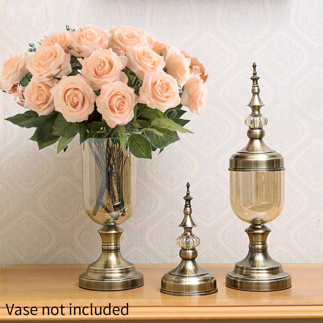 Premium 10pcs Artificial Silk Flower Fake Rose Bouquet Table Decor Champion - image2