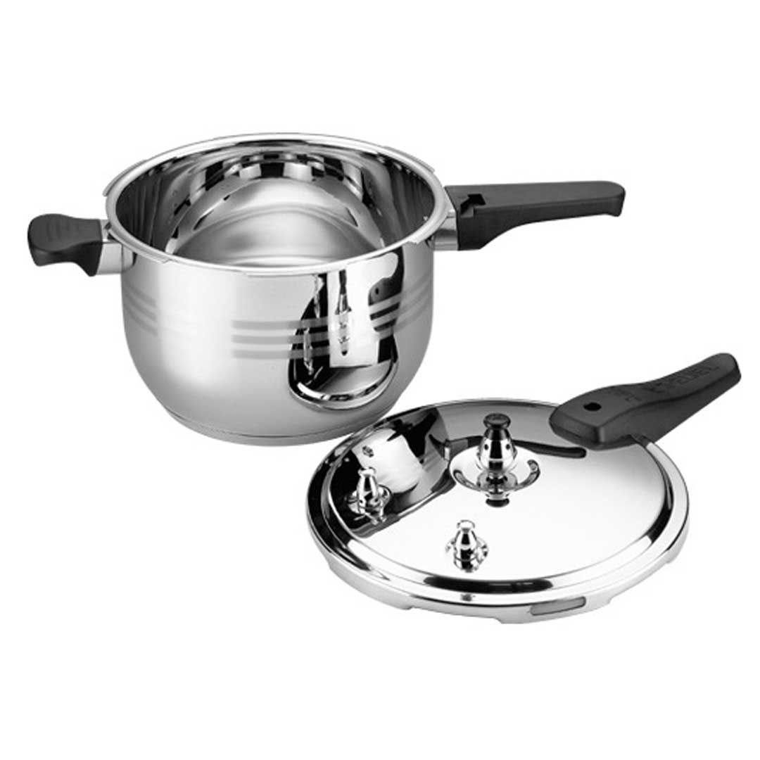 Premium 2X 4L Commercial Grade Stainless Steel Pressure Cooker - image2