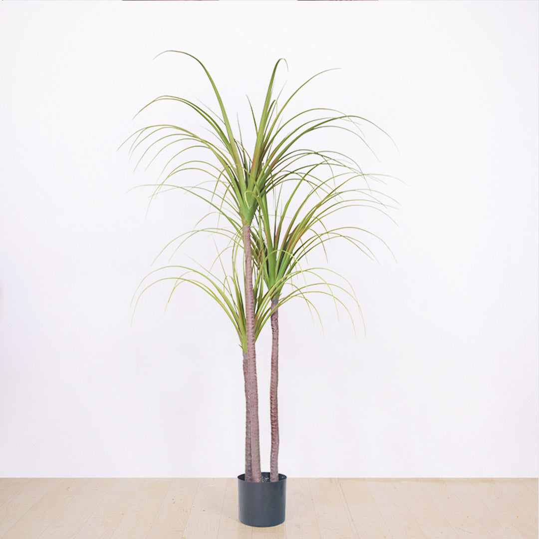 Premium 2X 150cm Green Artificial Indoor Dragon Blood Tree Fake Plant Simulation Decorative - image3