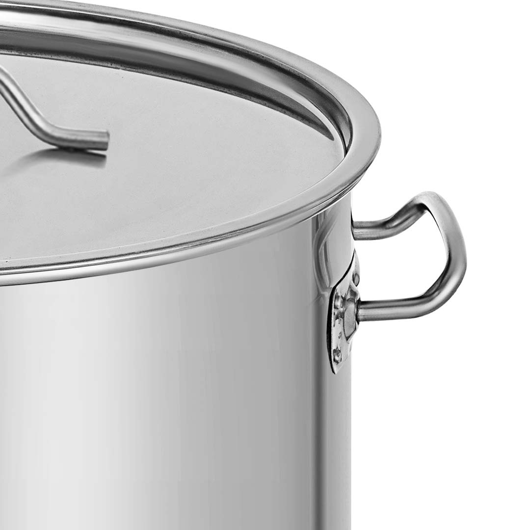 Premium Stainless Steel Brewery Pot 50L With Beer Valve 40*40cm - image3