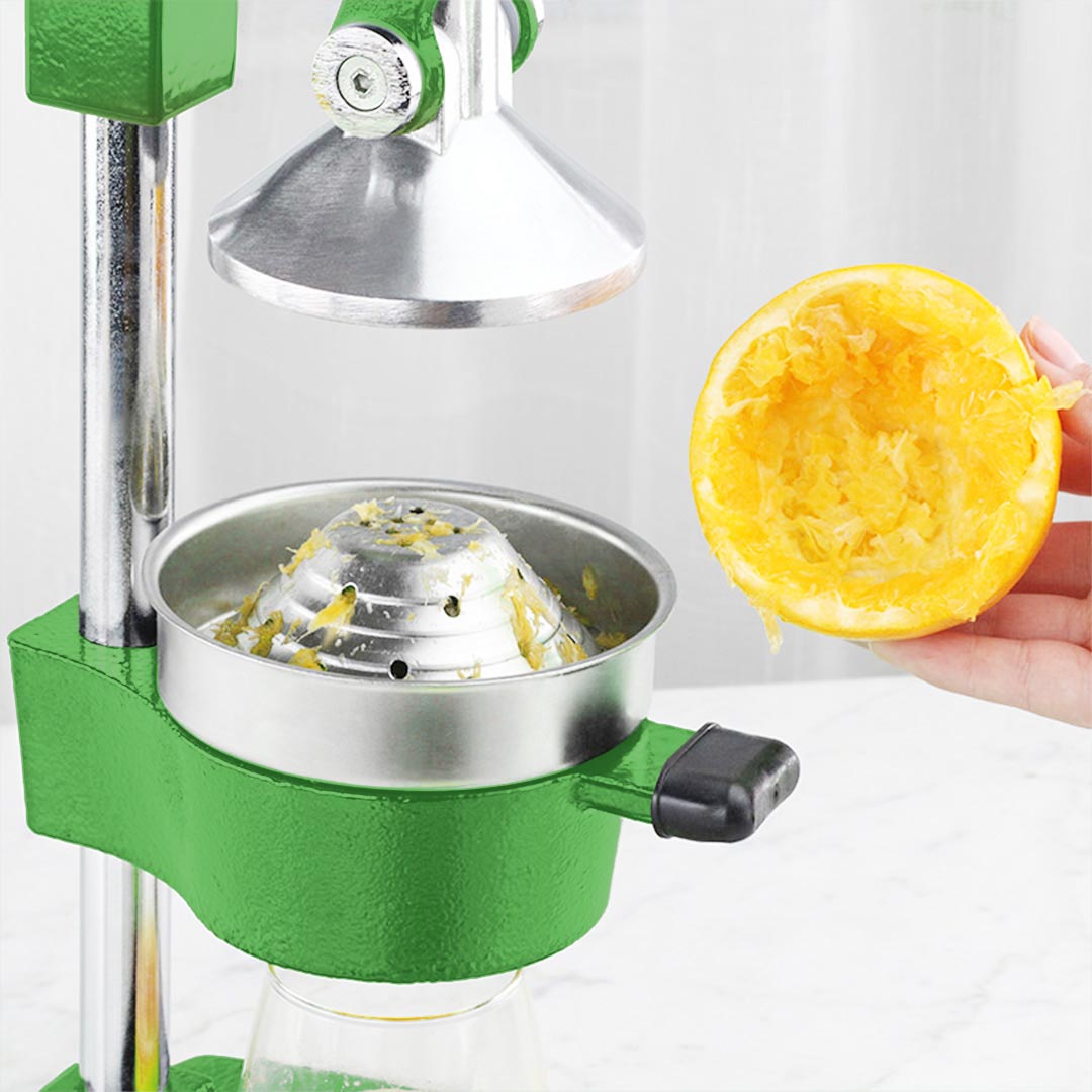 Premium 2X Commercial Manual Juicer Hand Press Juice Extractor Squeezer Orange Citrus Green - image3