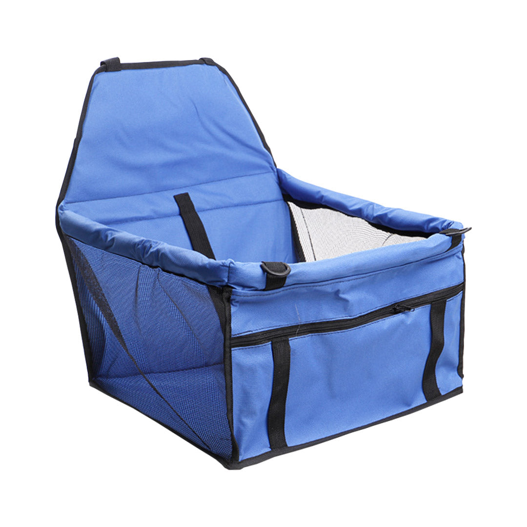 Premium 2X Waterproof Pet Booster Car Seat Breathable Mesh Safety Travel Portable Dog Carrier Bag - image3