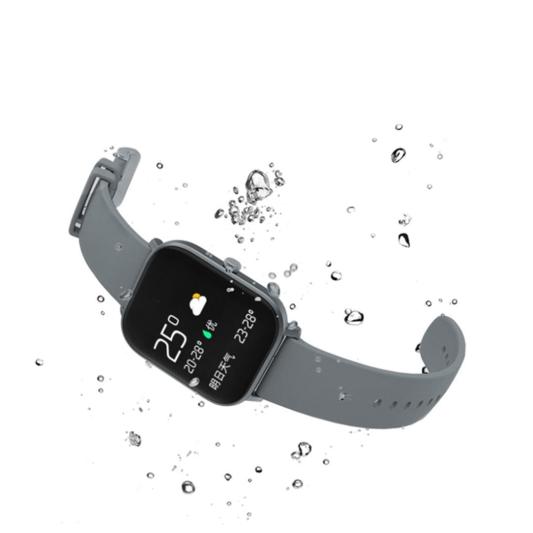 Premium 2X Waterproof Fitness Smart Wrist Watch Heart Rate Monitor Tracker P8 Grey - image3