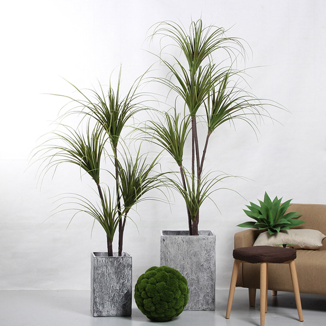 Premium 4X 150cm Green Artificial Indoor Dragon Blood Tree Fake Plant Simulation Decorative - image3