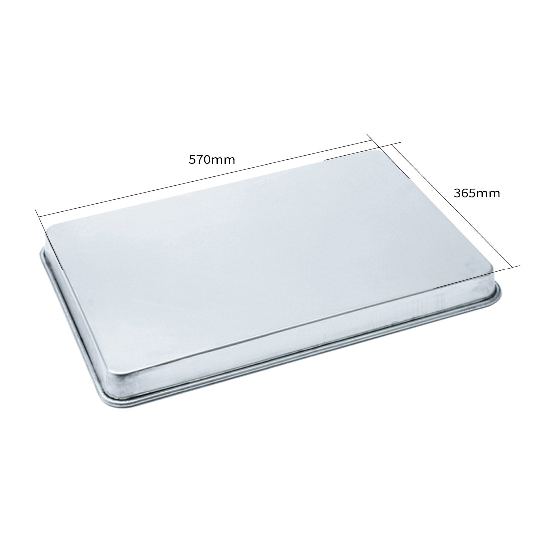 Premium 10X Aluminium Oven Baking Pan Cooking Tray for Baker Gastronorm 60*40*5cm - image3