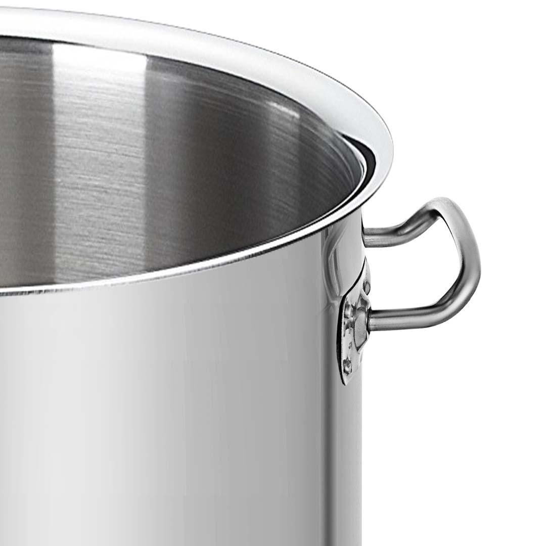 Premium Stainless Steel No Lid Brewery Pot 50L With Beer Valve 40*40cm - image3