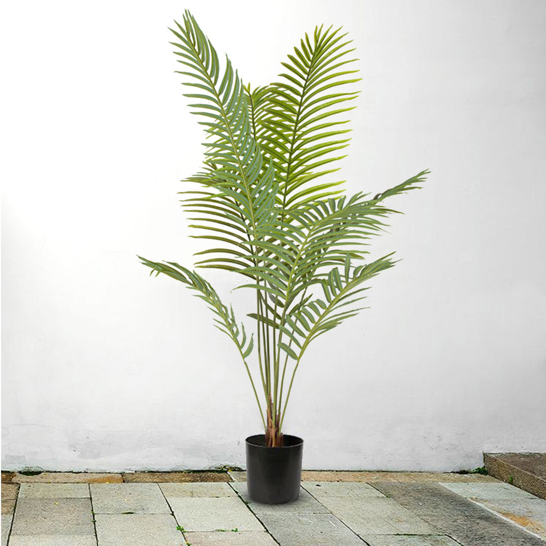 Premium 180cm Green Artificial Indoor Rogue Areca Palm Tree Fake Tropical Plant Home Office Decor - image3