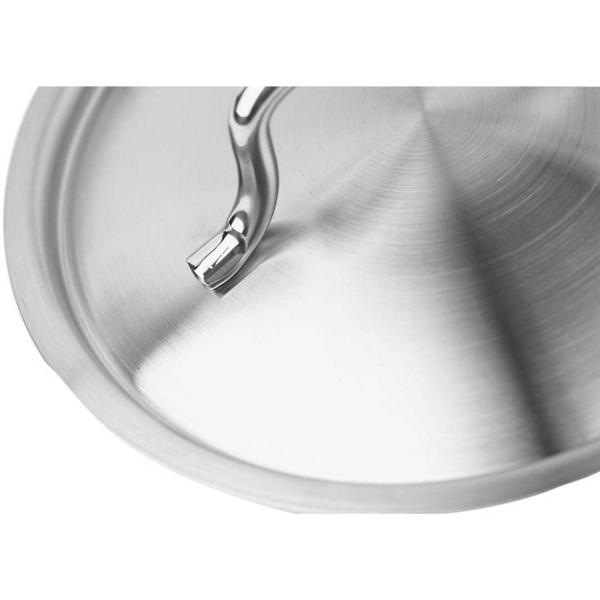 Premium 55cm Top Grade Stockpot Lid Stainless Steel Stock pot Cover - image3