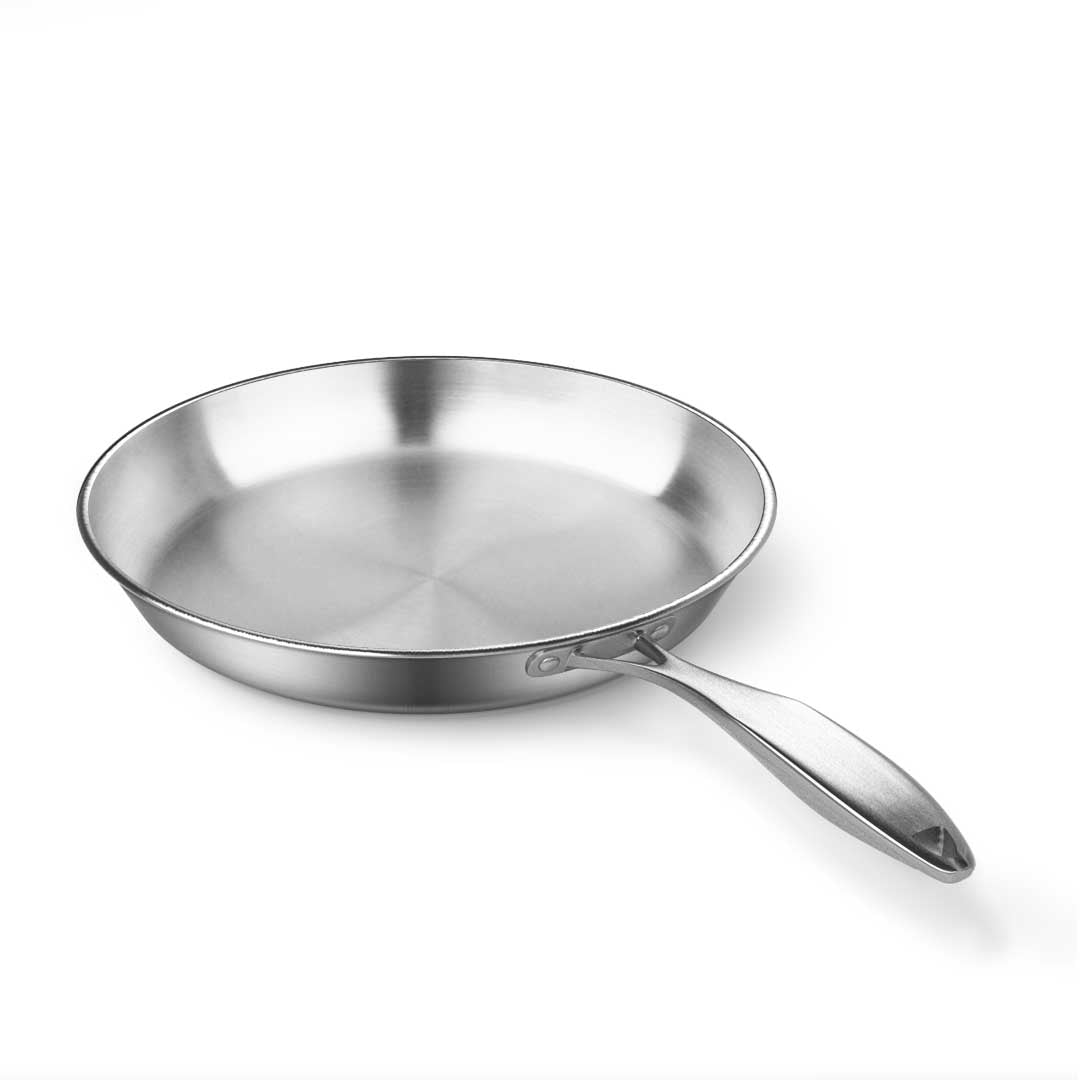 Premium Stainless Steel Fry Pan 26cm 34cm Frying Pan Top Grade Induction Cooking - image4