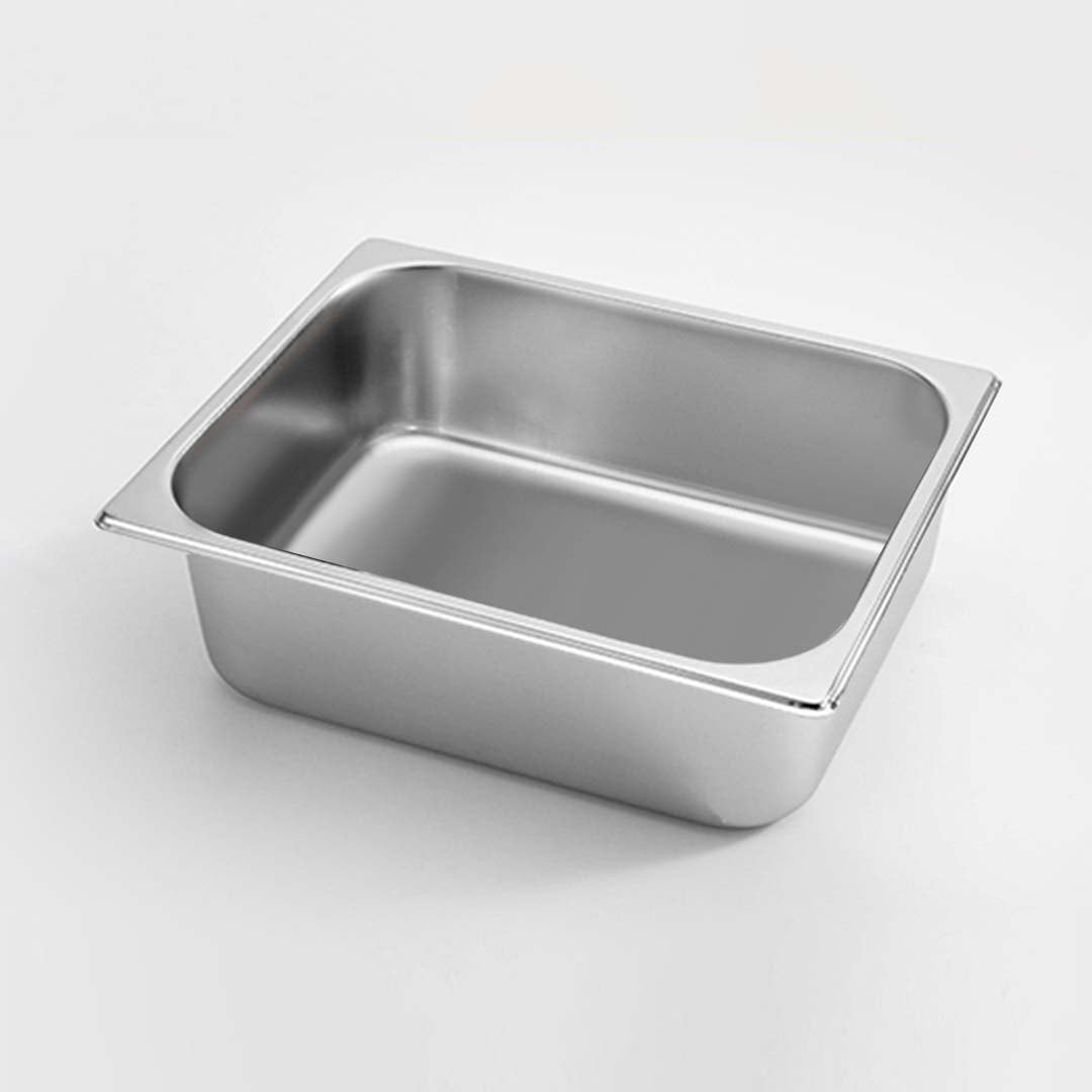 Premium 4X Gastronorm GN Pan Full Size 1/2 GN Pan 10cm Deep Stainless Steel Tray - image4