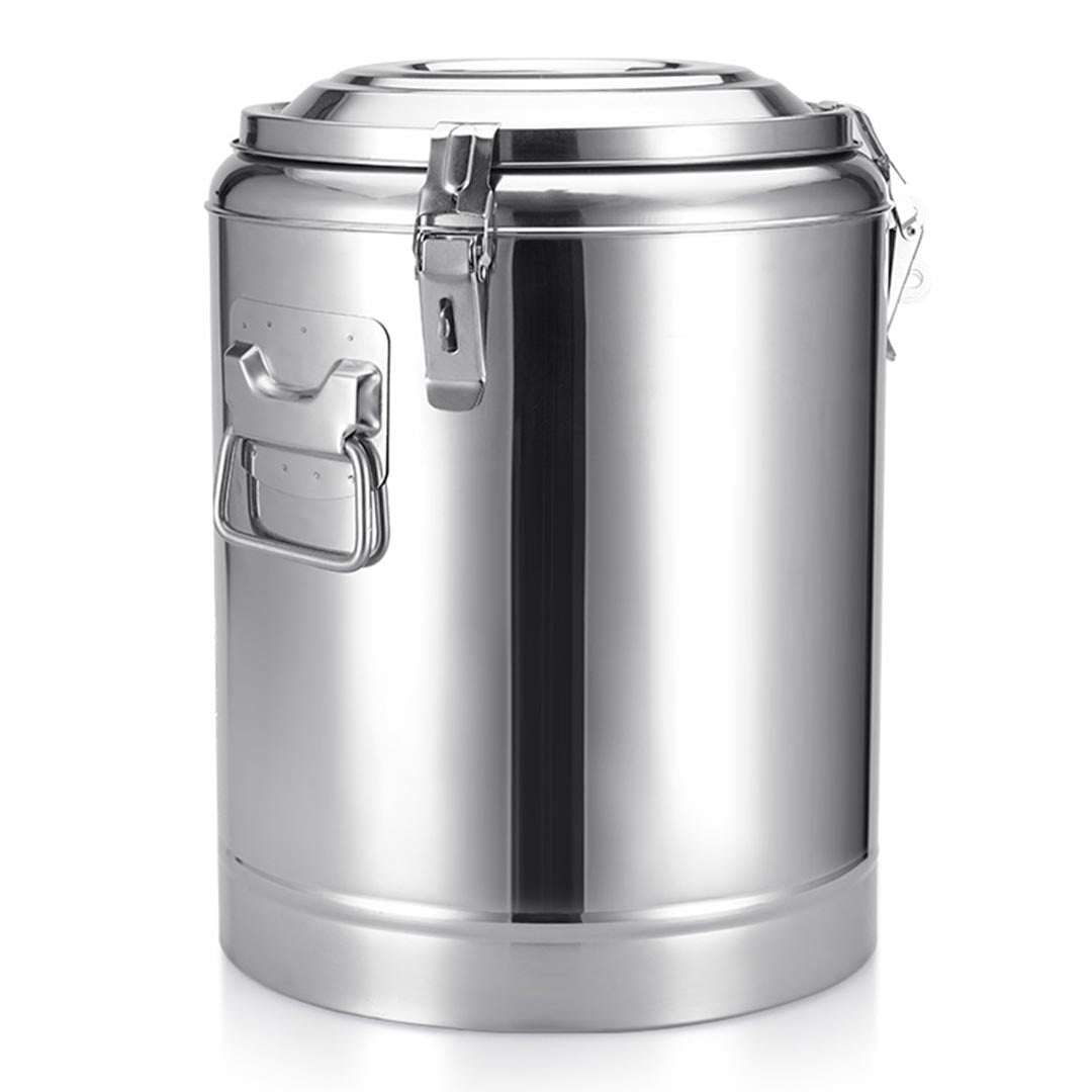 Premium 35L Stainless Steel Insulated Stock Pot Dispenser Hot & Cold Beverage Container - image5