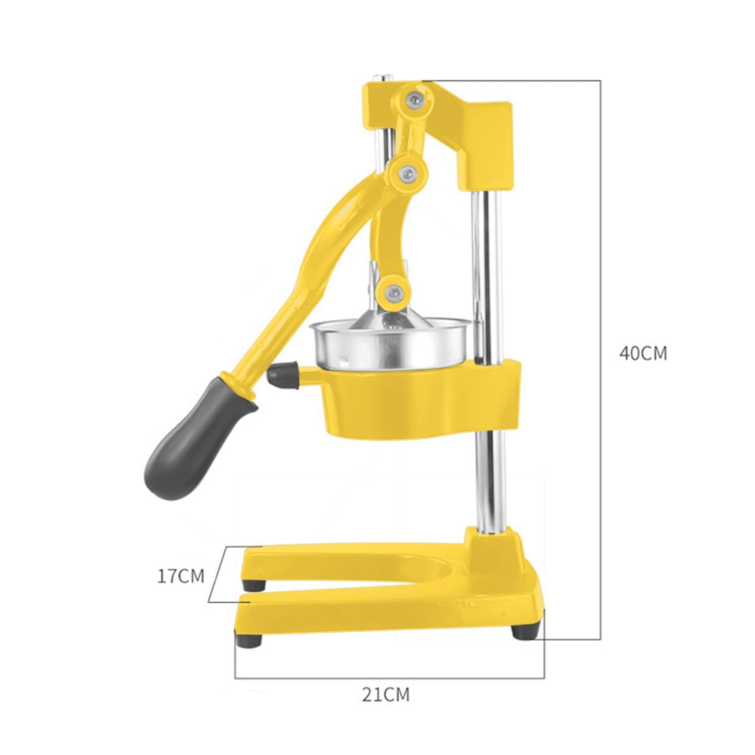 Premium 2X Commercial Manual Juicer Hand Press Juice Extractor Squeezer Orange Citrus Yellow - image5