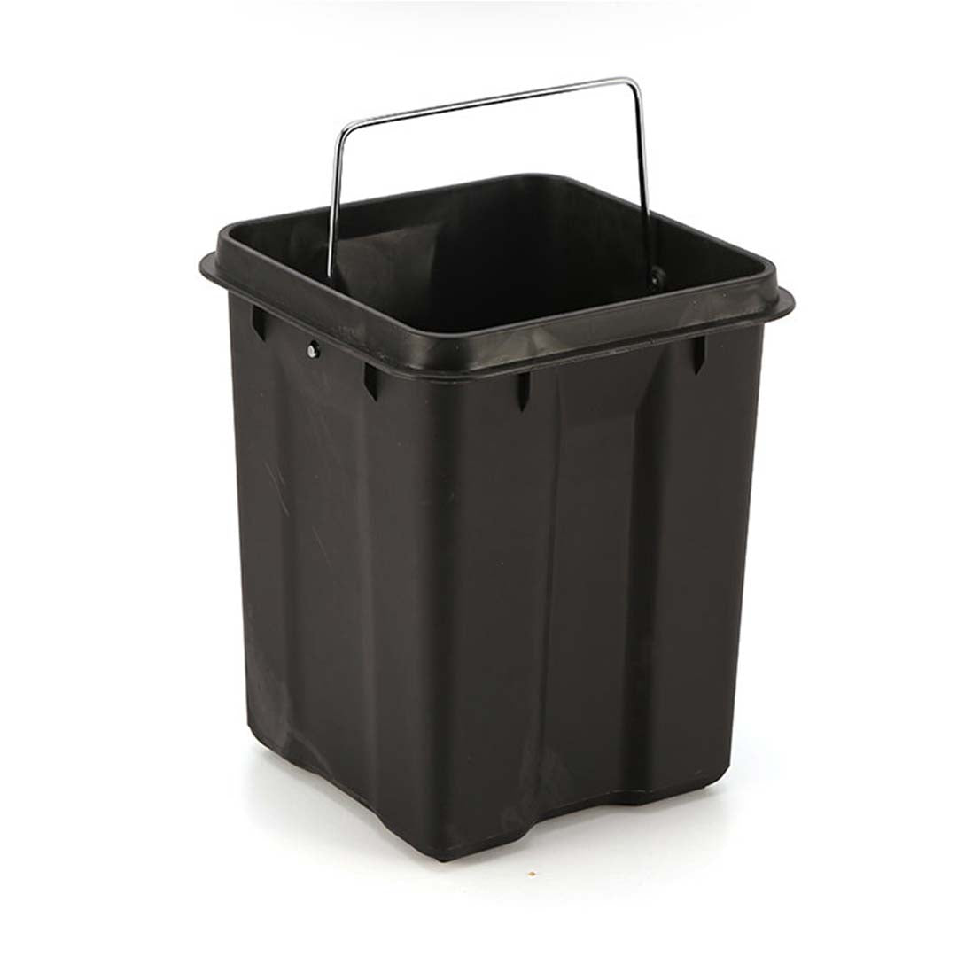 Premium Foot Pedal Stainless Steel Rubbish Recycling Garbage Waste Trash Bin Square 12L Green - image7