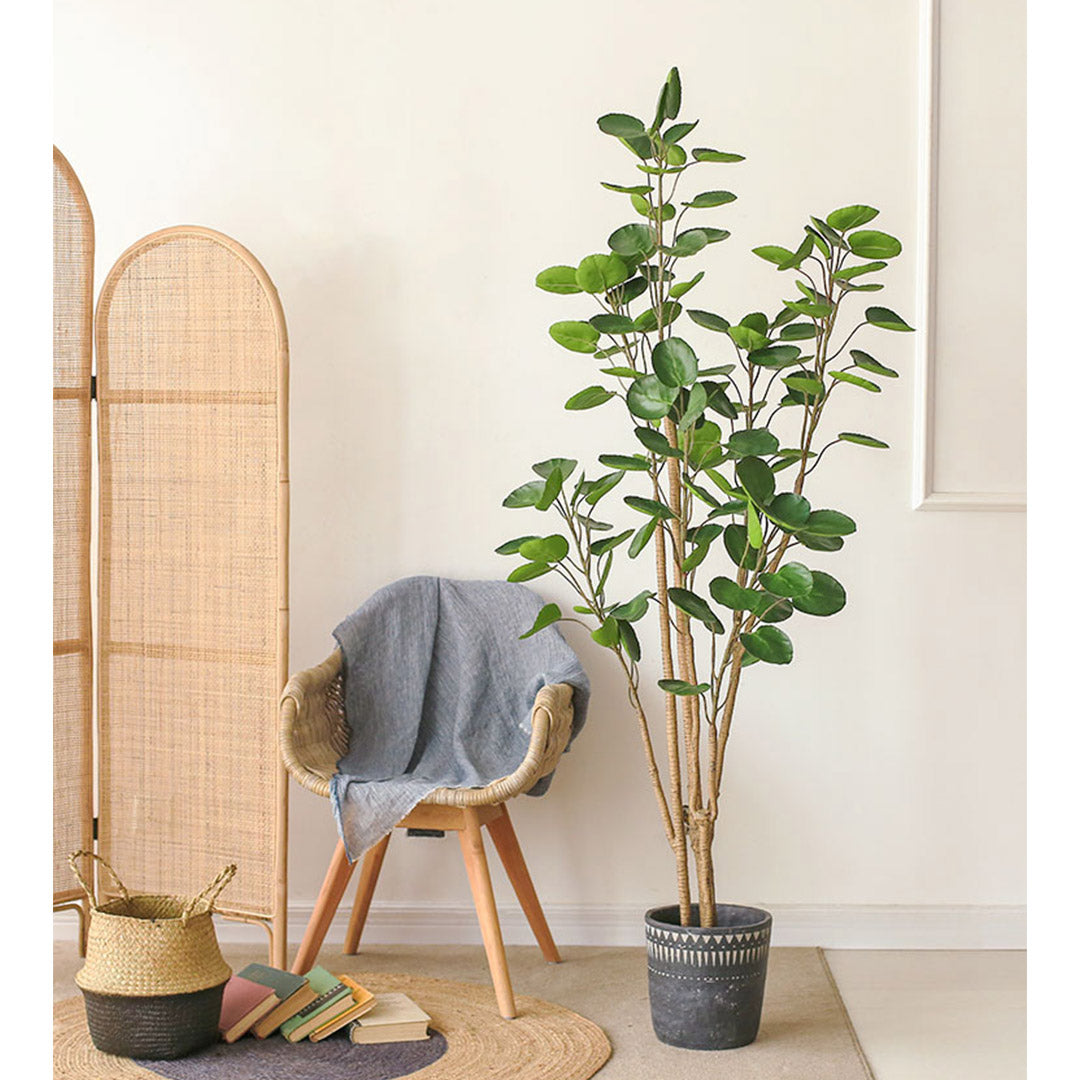 Premium 2X 180cm Green Artificial Indoor Pocket Money Tree Fake Plant Simulation Decorative - image7