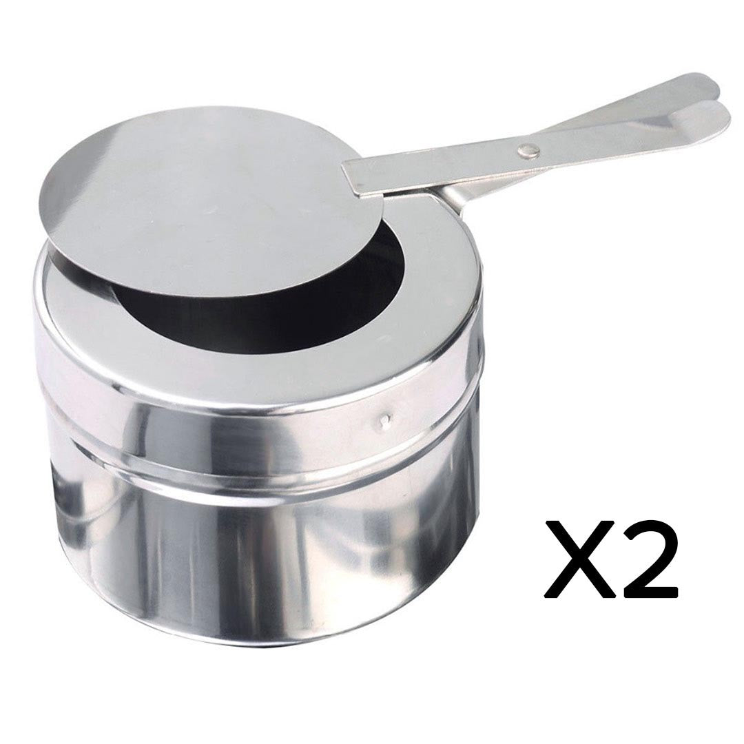 Premium Stainless Steel Chafing 2x4.5L Catering Dish Food Warmer - image7