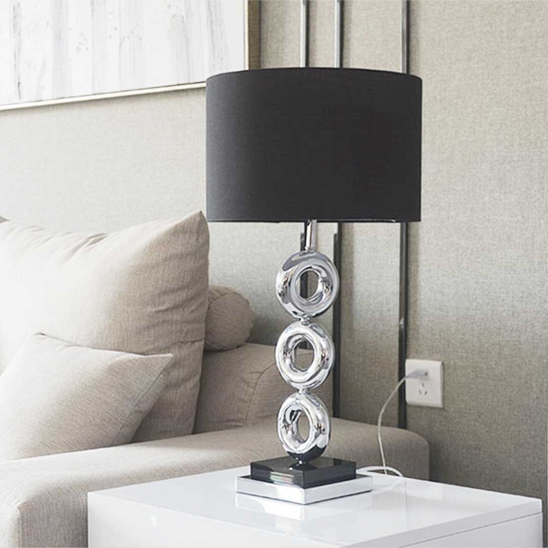 Premium Simple Industrial Style Table Lamp Metal Base Desk Lamp - image7