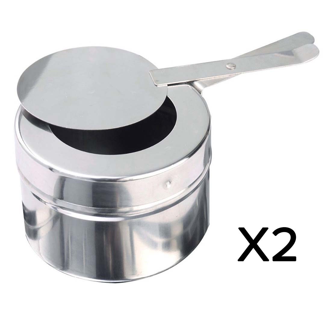 Premium 2X 9L Stainless Steel Chafing Food Warmer Catering Dish Full Size - image7