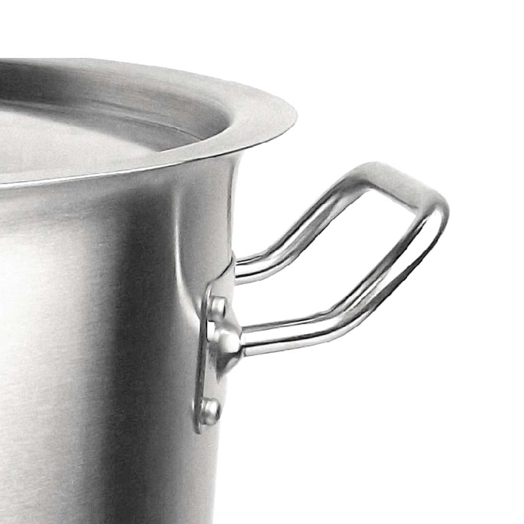 Premium 98L 18/10 Stainless Steel Stockpot with Perforated Stock pot Basket Pasta Strainer - image7