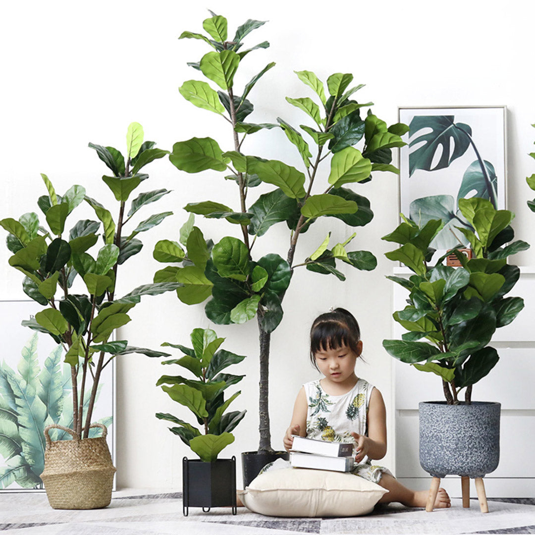 Premium 4X 120cm Green Artificial Indoor Qin Yerong Tree Fake Plant Simulation Decorative - image8