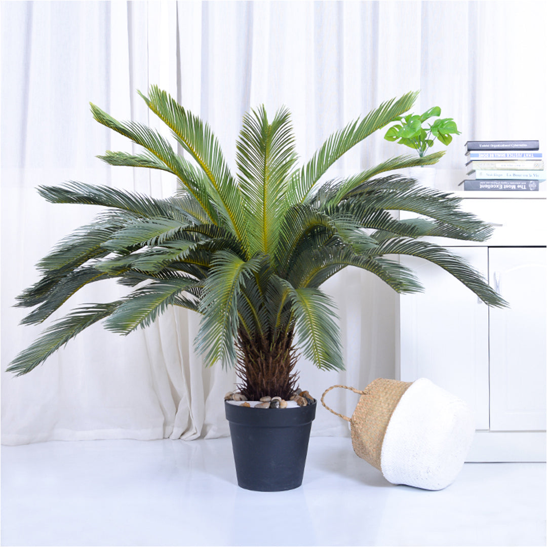 Premium 4X 155cm Artificial Indoor Cycas Revoluta Cycad Sago Palm Fake Decoration Tree Pot Plant - image8