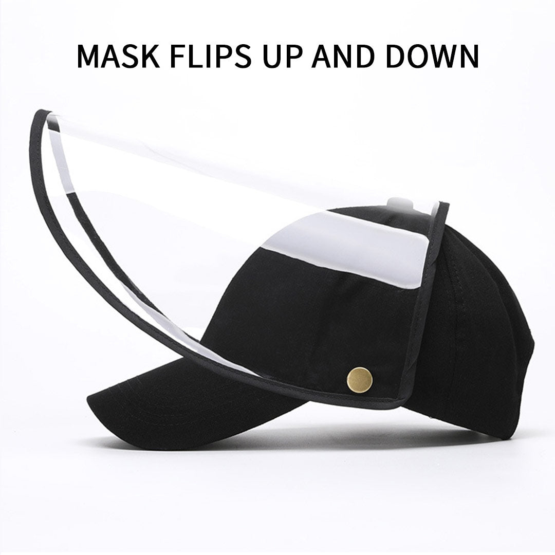 Premium 2X Outdoor Protection Hat Anti-Fog Pollution Dust Saliva Protective Cap Full Face Shield Cover Adult White - image7