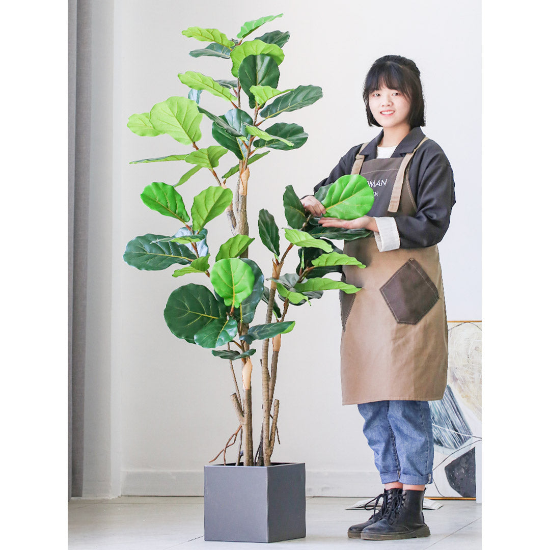 Premium 155cm Green Artificial Indoor Qin Yerong Tree Fake Plant Simulation Decorative - image7