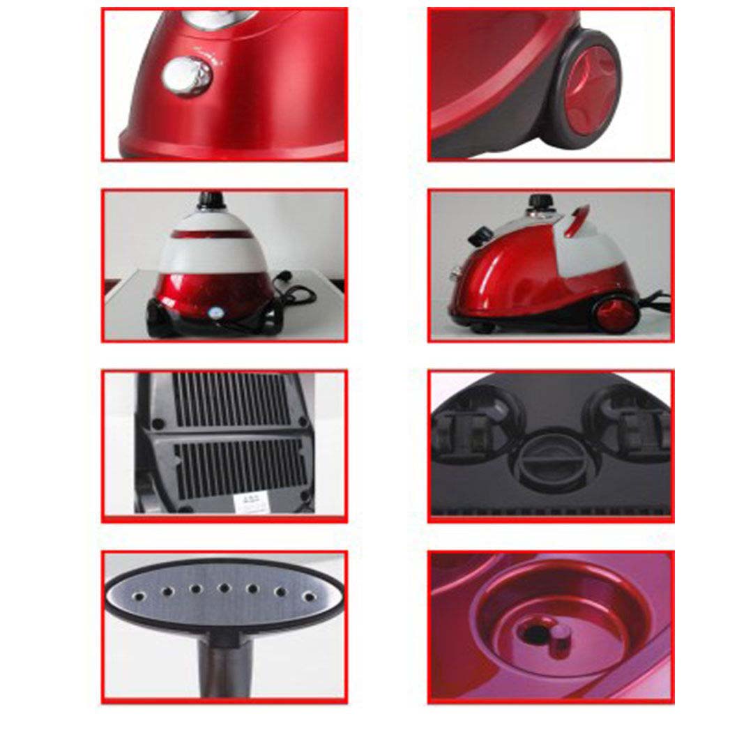 Premium 2X Garment Steamer Portable Cleaner Steam Iron Red - image9