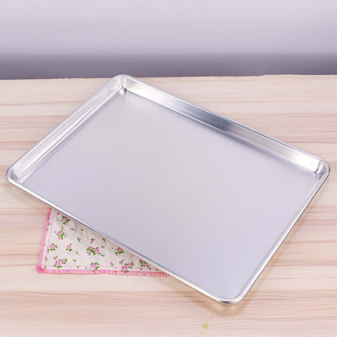 Premium 14X Aluminium Oven Baking Tray Bakers Gastronorm Troll Cooking Pan 60*40*5 - image8
