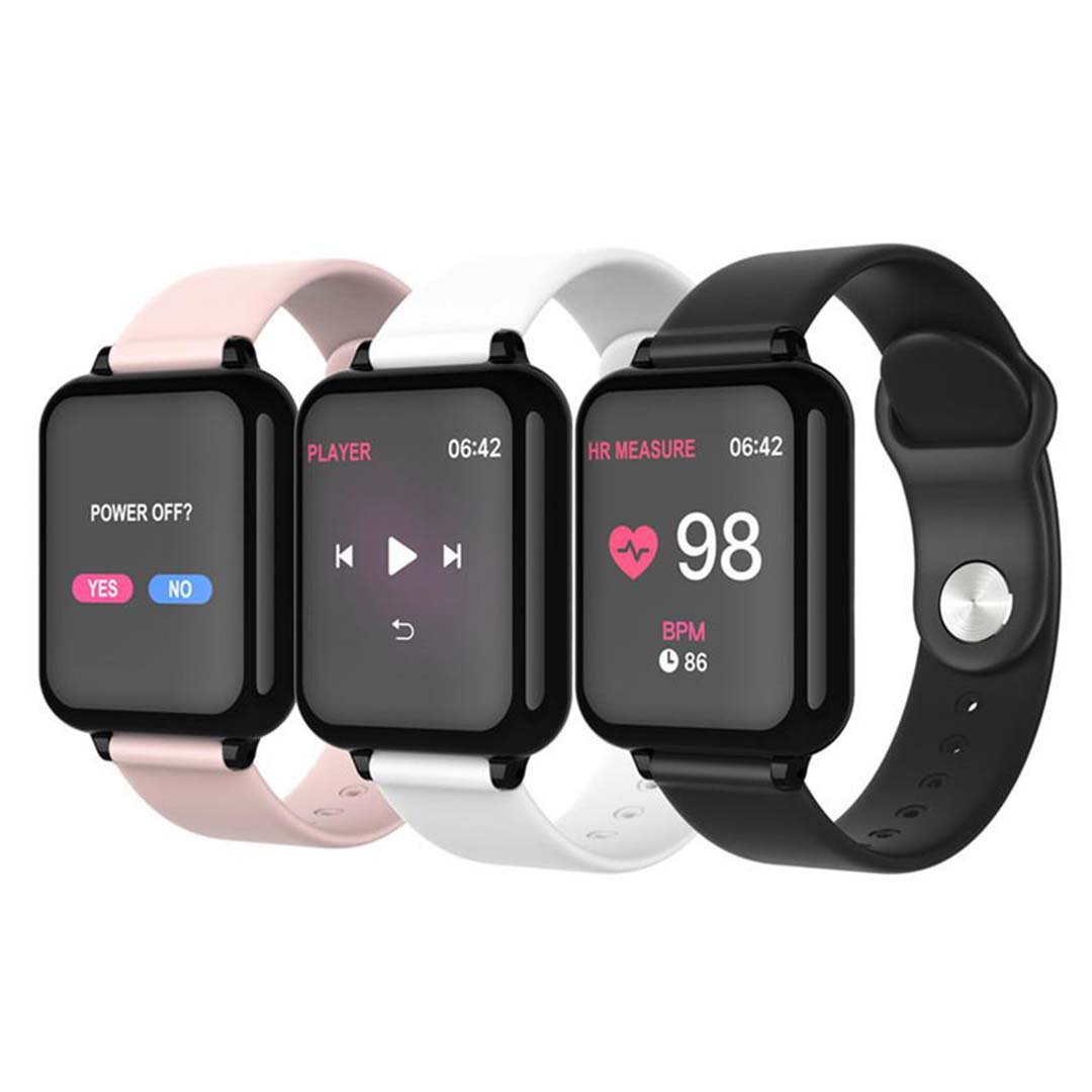 Premium 2x Waterproof Fitness Smart Wrist Watch Heart Rate Monitor Tracker White - image8
