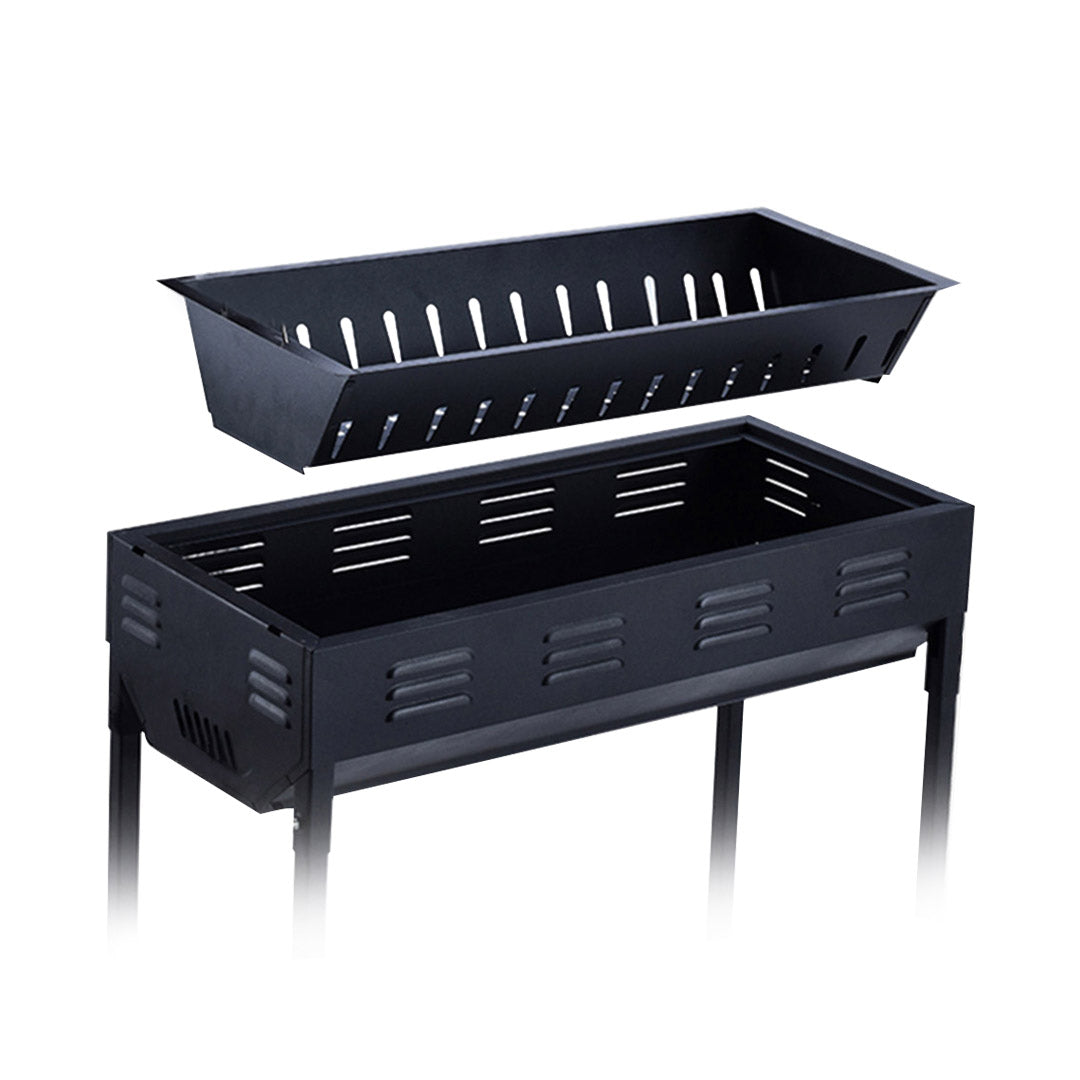Premium 2X 72cm Portable Folding Thick Box-Type Charcoal Grill for Outdoor BBQ Camping - image9