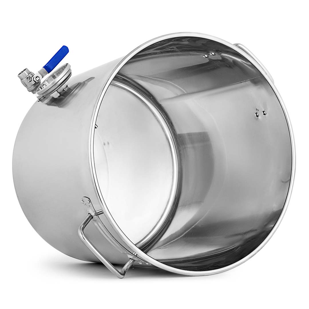 Premium Stainless Steel No Lid Brewery Pot 50L With Beer Valve 40*40cm - image9