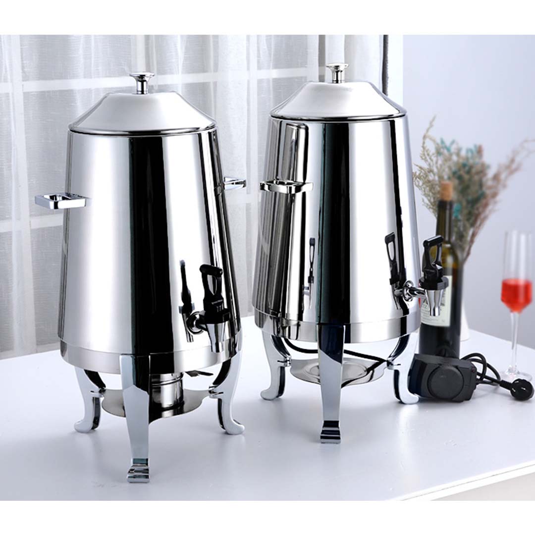 Premium 2x Stainless Steel 13L Juicer Water Milk Coffee Pump Beverage Drinking Utensils - image9