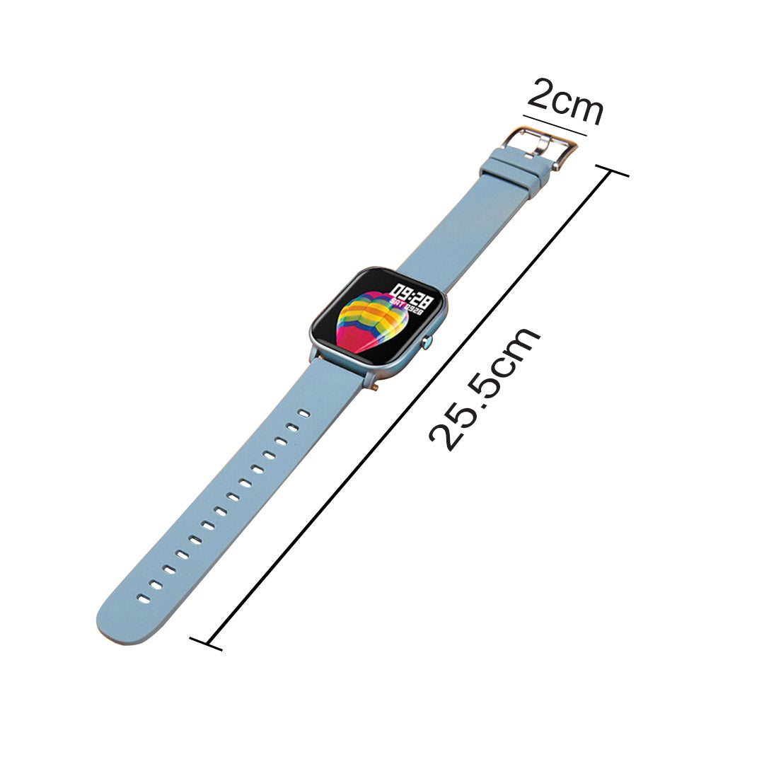 Premium 2X Waterproof Fitness Smart Wrist Watch Heart Rate Monitor Tracker P8 Grey - image11