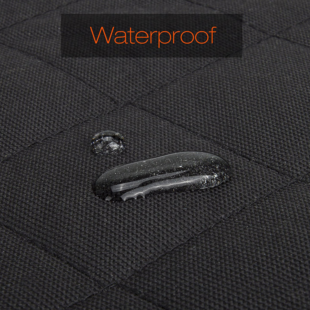 Premium 600D Oxford Cloth Waterproof Dog Car Cover Back Seat Protector Hammock Non-Slip Pet Mat Black - image13