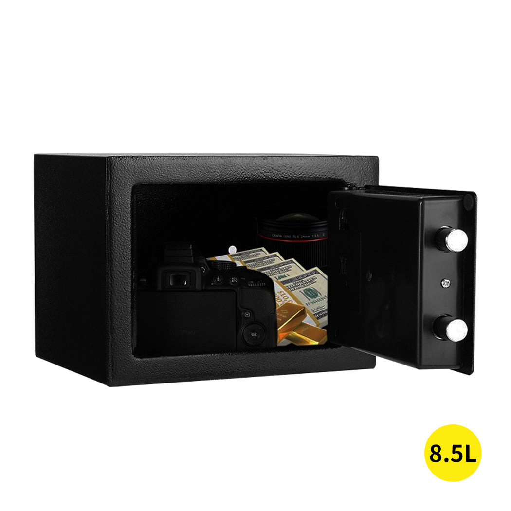 8.5L Electronic Safe Digital Security Box Home Office Cash Deposit Password - image1