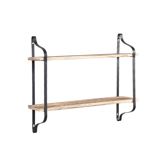 Floating Shelves Brackets Display Shelf Bookshelf Wall Mount Rack Storage - image1