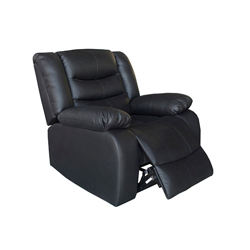 Recliner Pu Leather 1R Black - image7