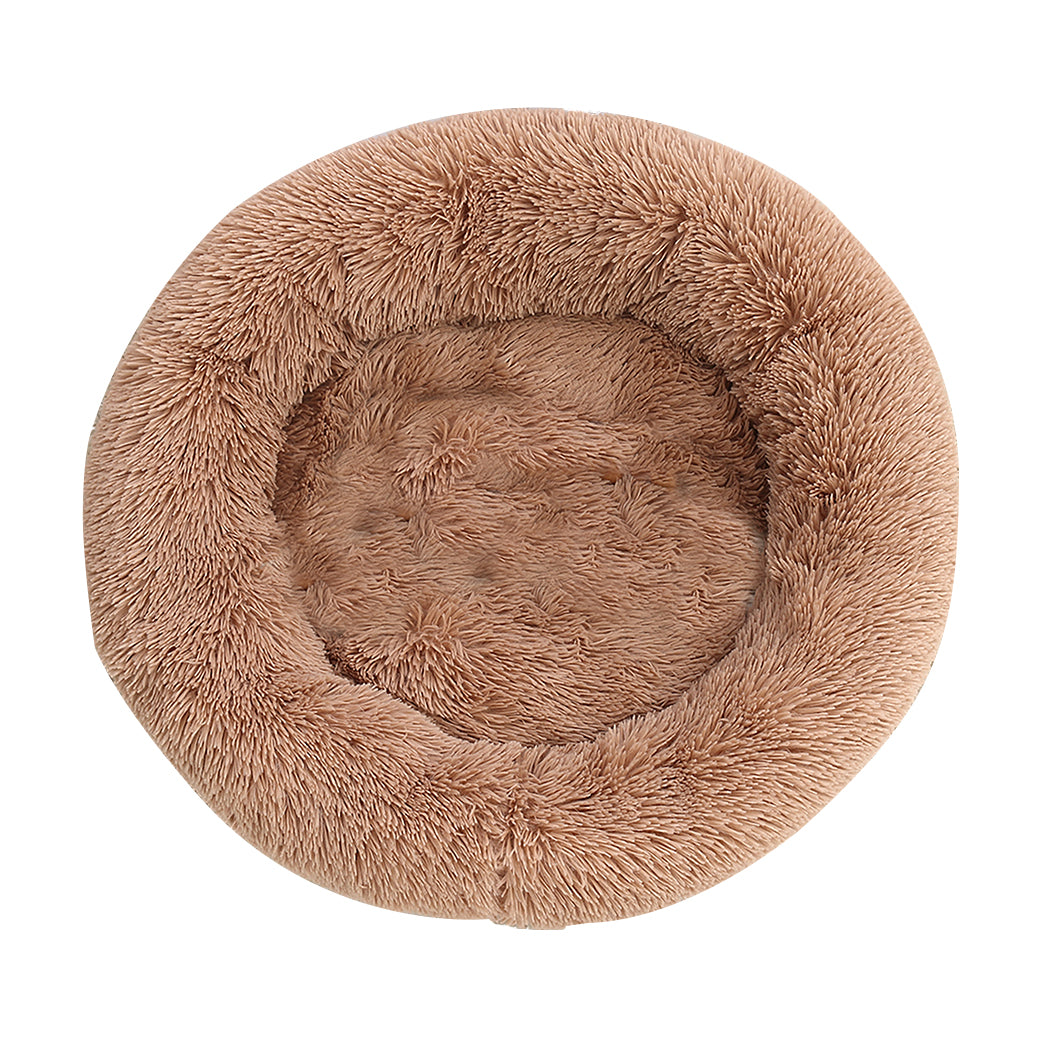 Pet Bed Mattress Dog Beds Bedding Cat Pad Mat Cushion Winter L Brown - image2