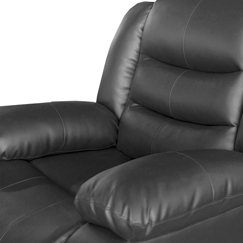 Recliner Pu Leather 1R Black - image3