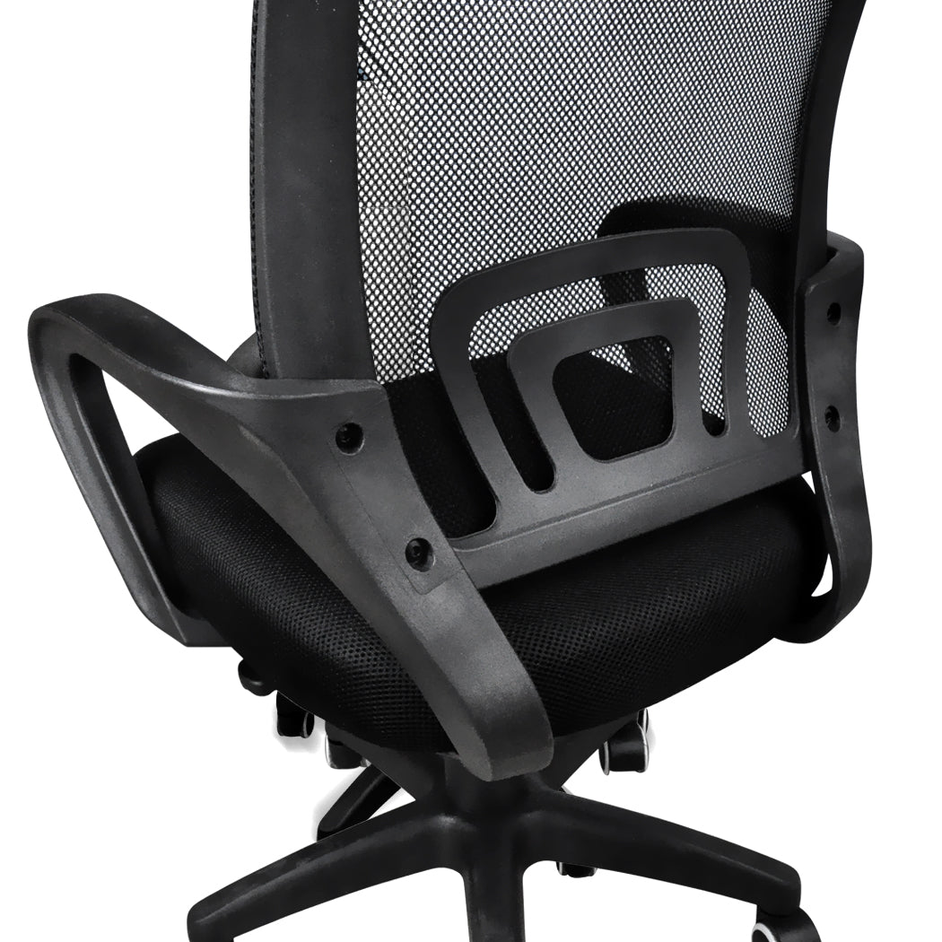 Office Chair Mesh Gaming Computer Chairs Executive Seating Armchair Wheels Seat - image4